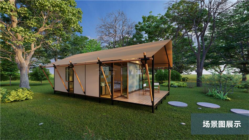 与星河共眠，枕风而眠——丹凤县高端野奢帐篷酒店的自然礼赞