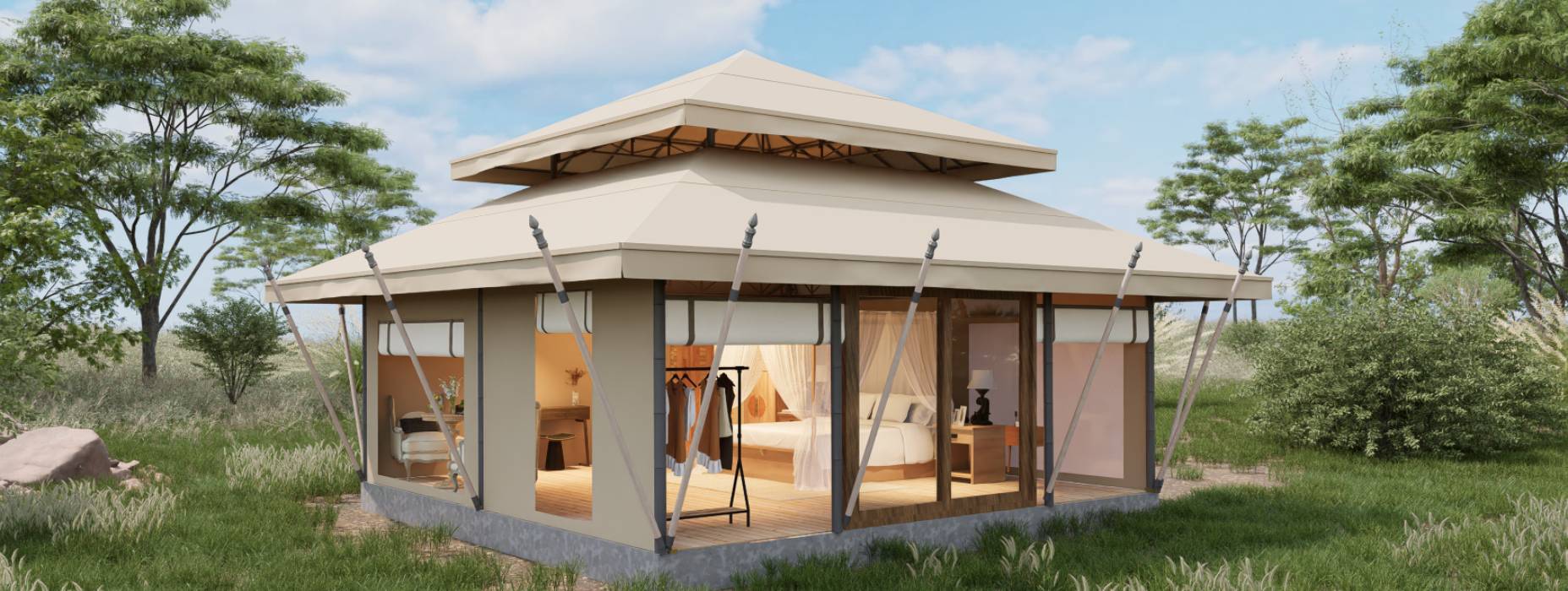 丹凤县户外野奢帐篷